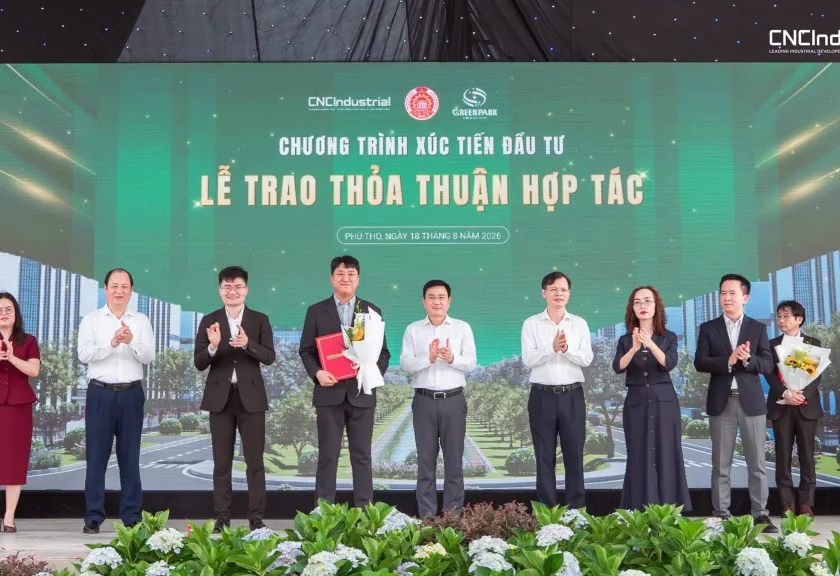 CNCIndustrial Thu Hút Gần 400 Triệu USD Tại Chương Trình Xúc Tiến Đầu Tư